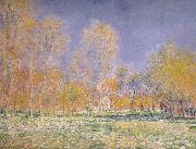 Claude Monet Springtime at Giverny Spain oil painting artist